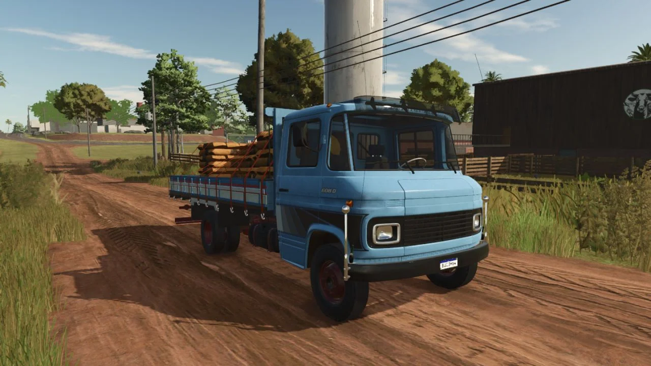FS25 Lizard 608 D v1.0 Vehicles Mod FS25 Mod Free Download
