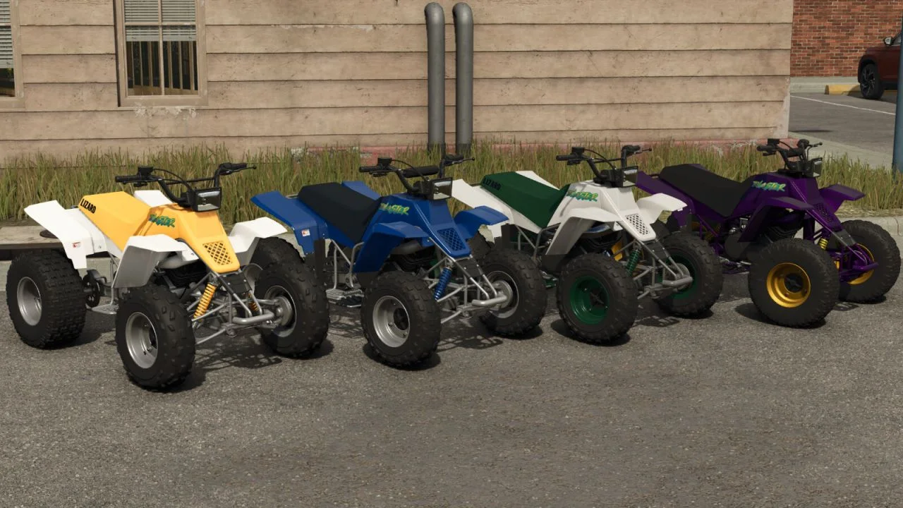 FS25 Lizard Blaster 200 1999 V1.0 Vehicles Mod FS25 Mod Free Download