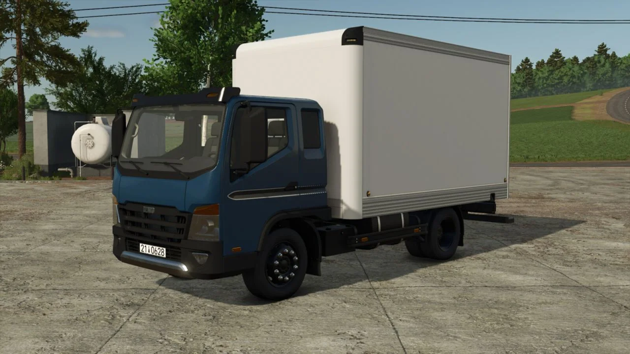 FS25 Lizard Dragon Box Truck V1.0 Vehicles Mod FS25 Mod Free Download