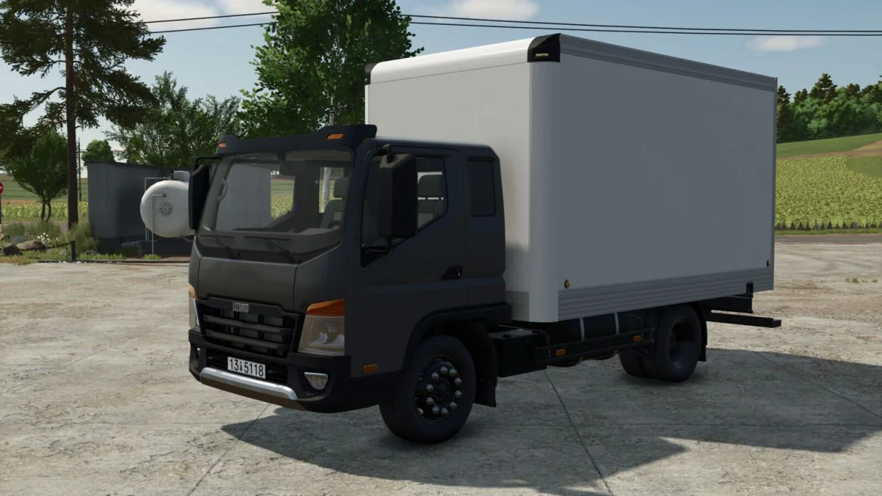FS25 Lizard Dragon Box Truck V1.2 Vehicles Mod FS25 Mod Free Download