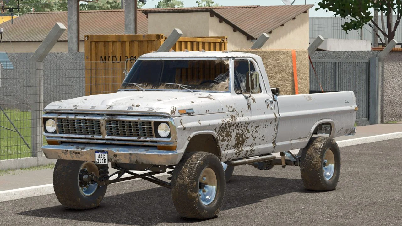 FS25 Lizard F100 V8 1975 V1.0 Vehicles Mod FS25 Mod Free Download