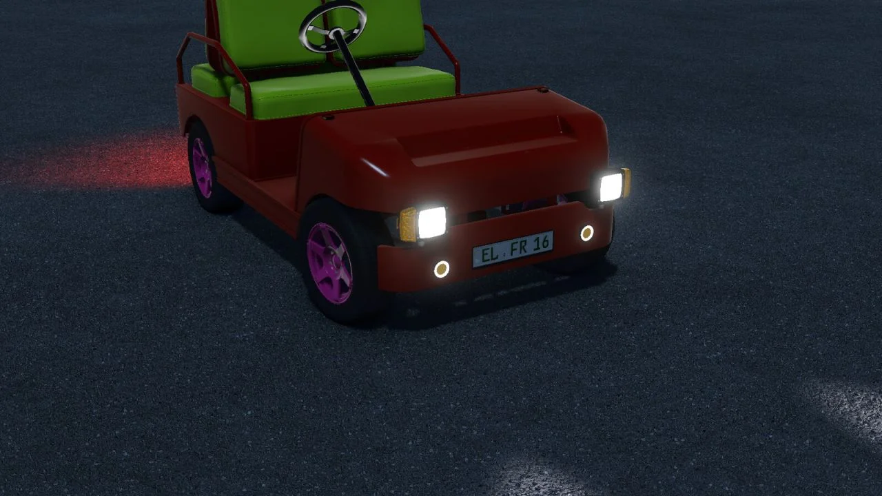 FS25 Lizard Golf Cart V1.0 Vehicles Mod FS25 Mod Free Download