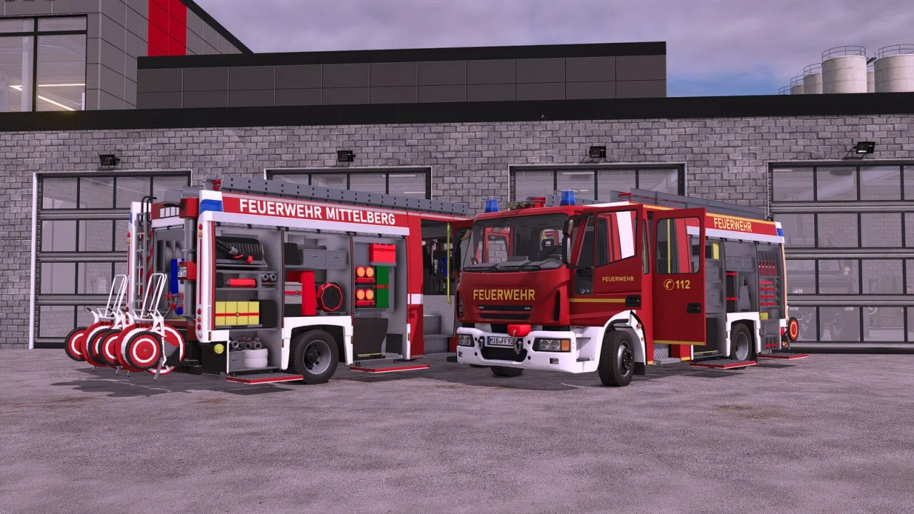FS25 Lizard HLF 20 v1.0 Vehicles Mod FS25 Mod Free Download