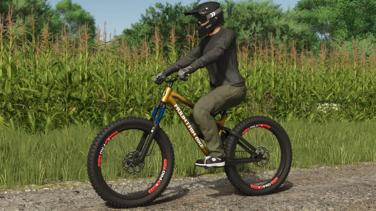 FS25 Lizard Mountain Bike V1.0 Vehicles Mod FS25 Mod Free Download