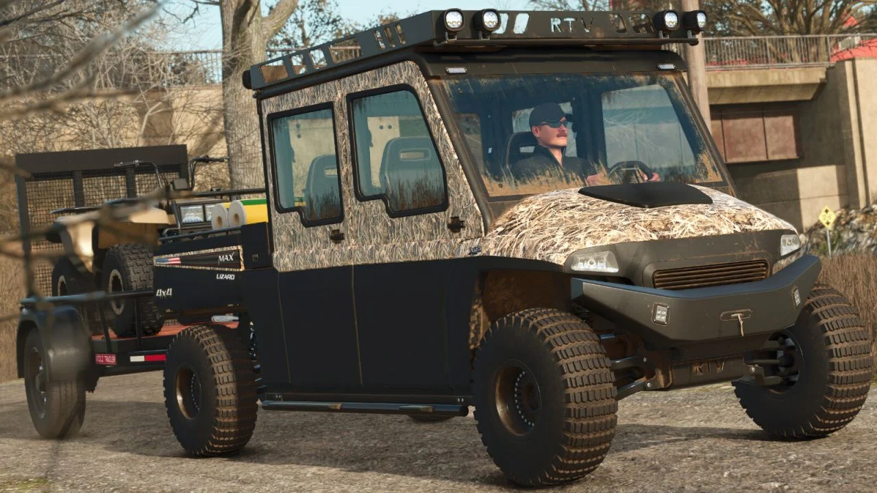 FS25 Lizard RTV Max 4000 V1.0 Vehicles Mod FS25 Mod Free Download