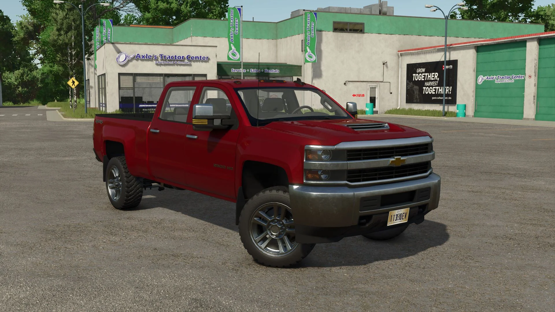FS25 Lizard Silver 2500 Edit (Chevrolet Silverado 2500) V1.0 Vehicles Mod FS25 Mod Free Download