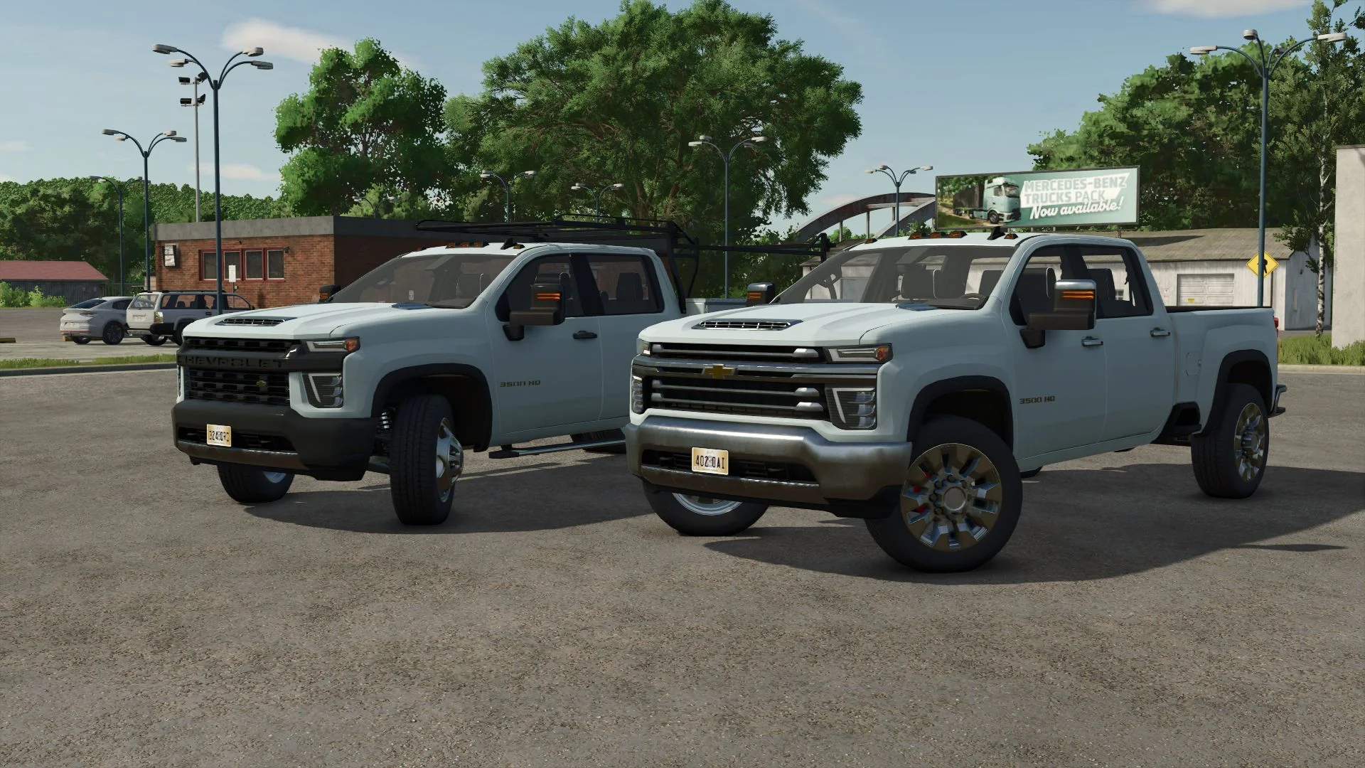 FS25 Lizard Silver 3500 Edit (Chevrolet Silverado 3500) V1.1 Vehicles Mod FS25 Mod Free Download