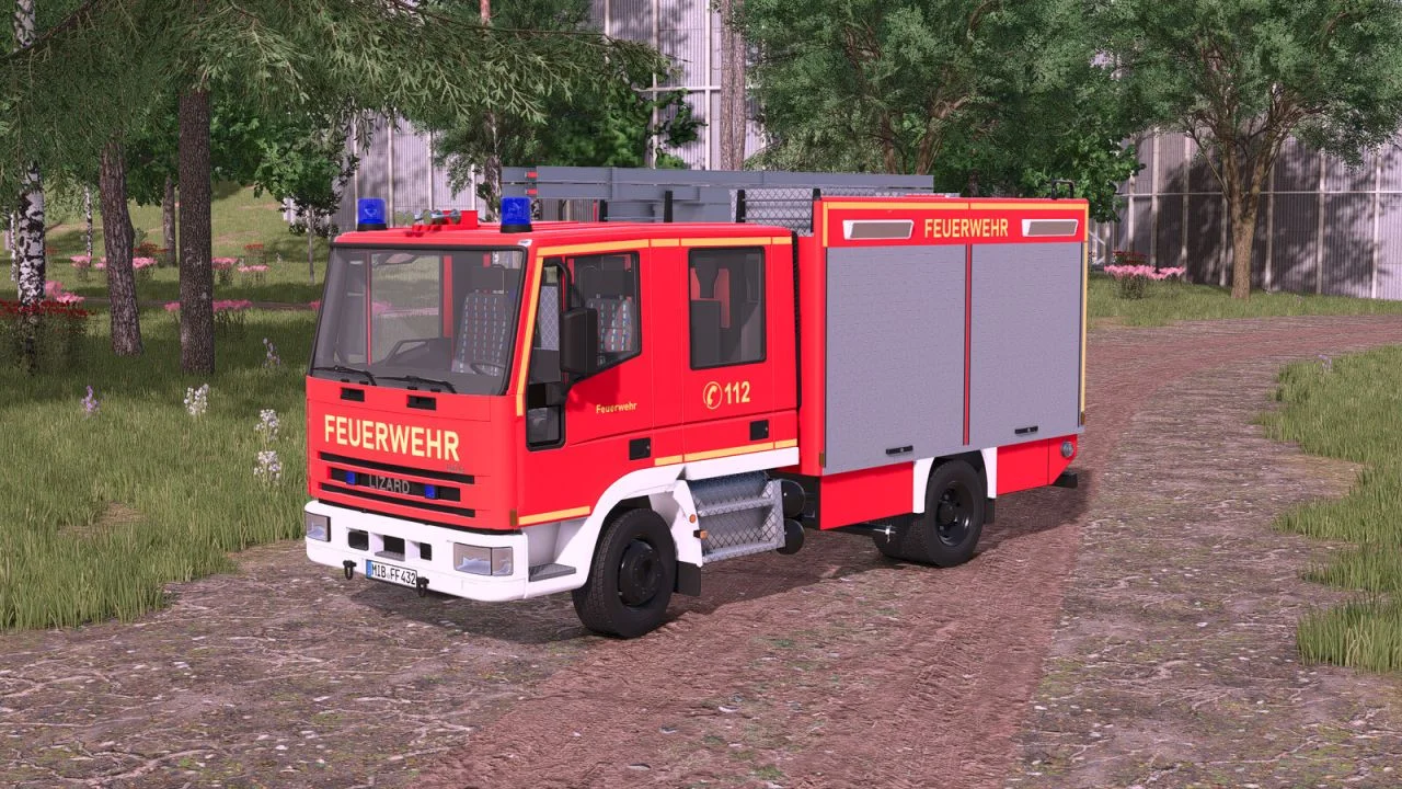 FS25 Lizard Unifire LF16/12 V1.1 Vehicles Mod FS25 Mod Free Download