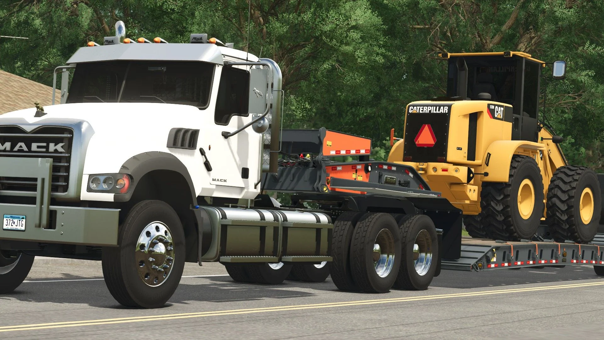 FS25 Mack Granite GU713 Daycab V1.0 Vehicles Mod FS25 Mod Free Download