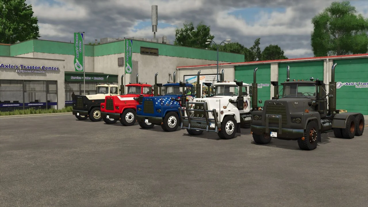 FS25 Mack R V1.0 Vehicles Mod FS25 Mod Free Download