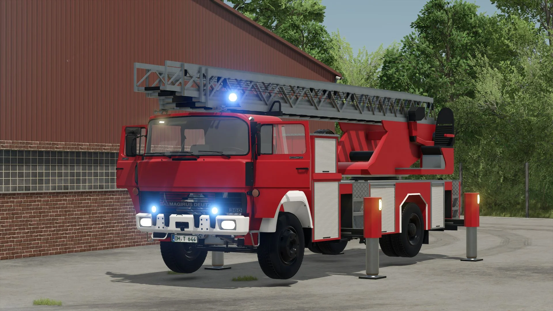 FS25 Magirus-Deutz DL V1.0.0.1 Vehicles Mod FS25 Mod Free Download