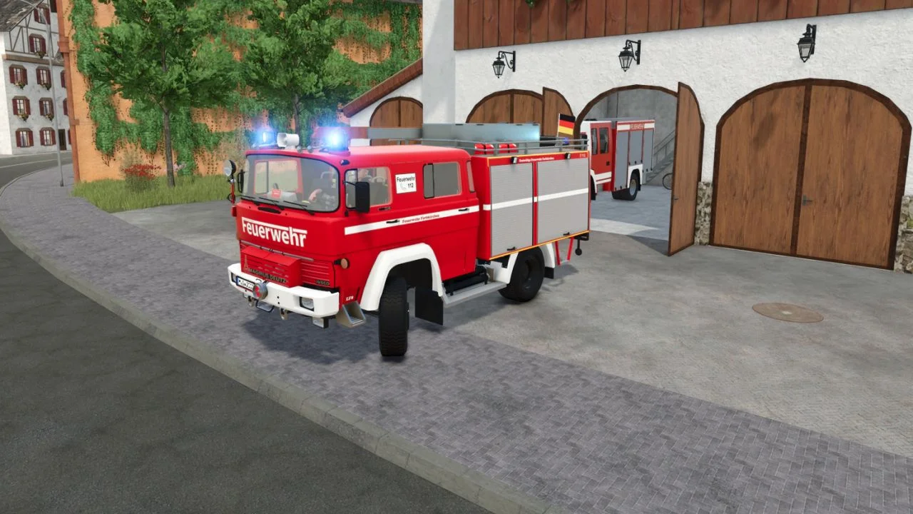 FS25 Magirus-Deutz LF8 Ferbkirchen V1.0 Vehicles Mod FS25 Mod Free Download