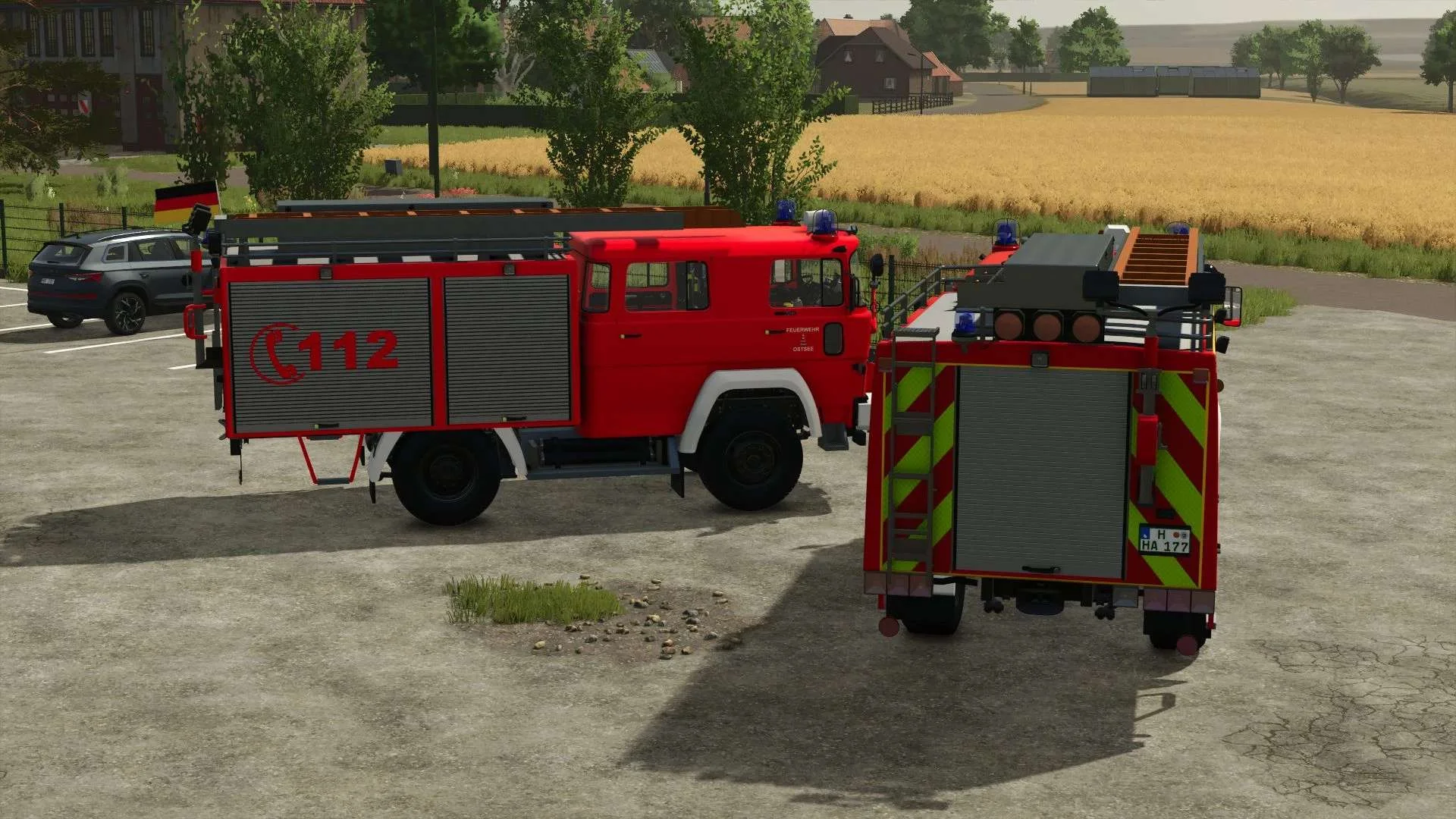 FS25 Magirus-Deutz LF8 v1.0.0.1 Vehicles Mod FS25 Mod Free Download