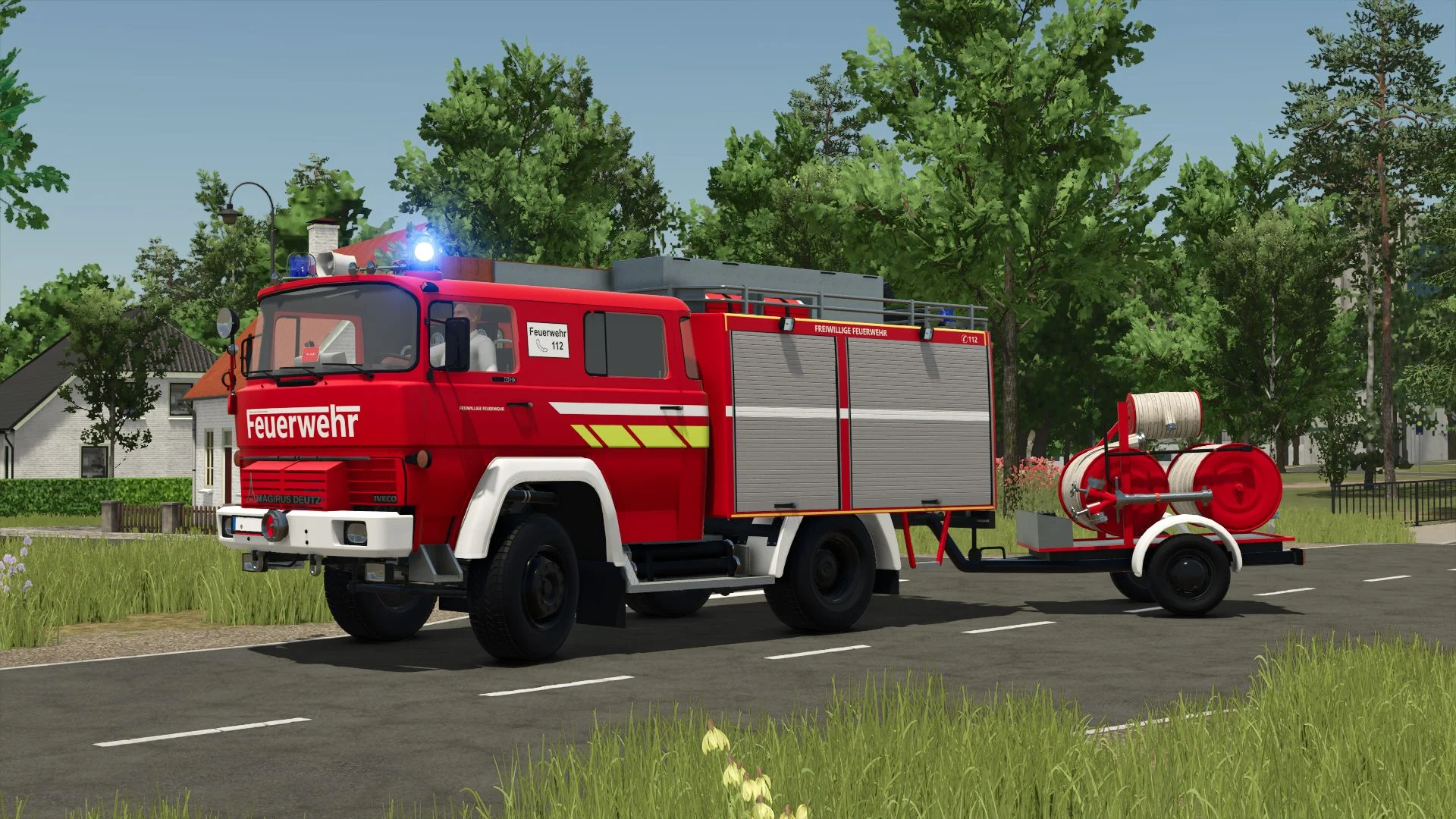 FS25 Magirus-Deutz LF8 V1.0.0.4 Vehicles Mod FS25 Mod Free Download