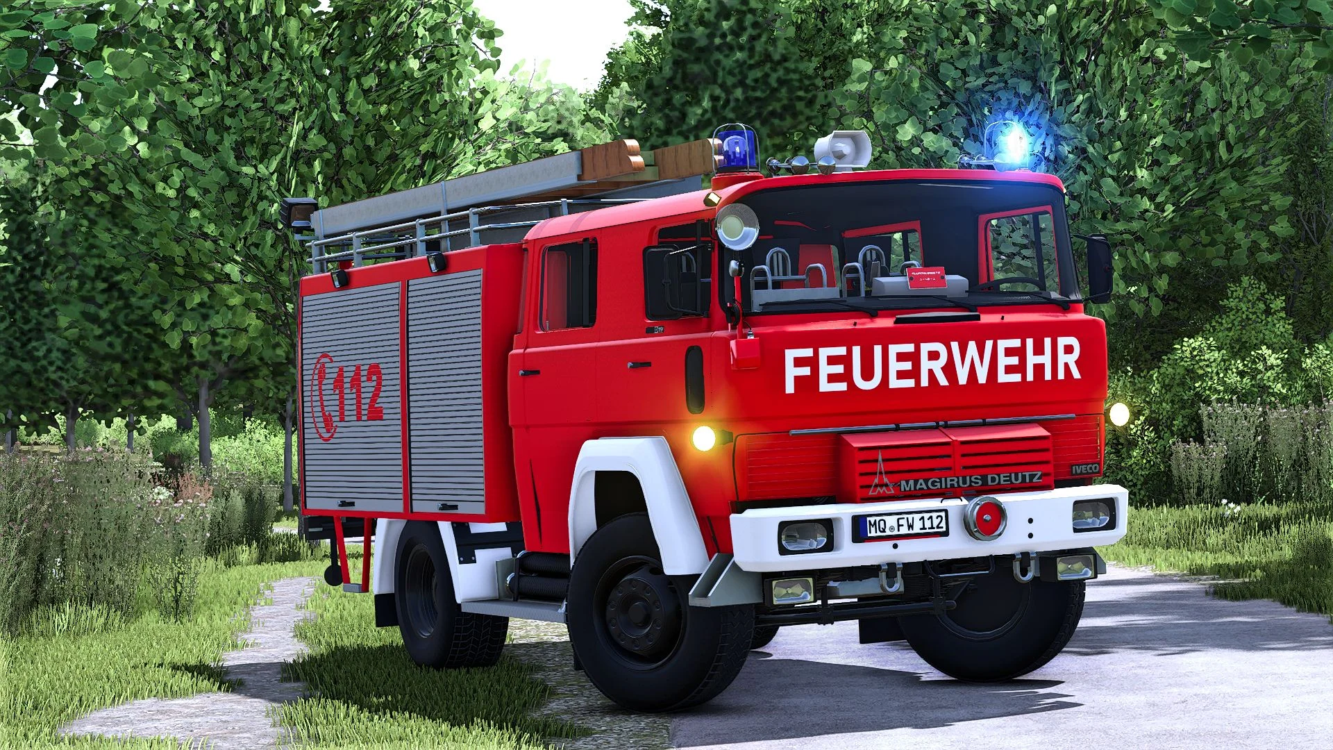 FS25 Magirus-Deutz LF8 V1.0 Vehicles Mod FS25 Mod Free Download