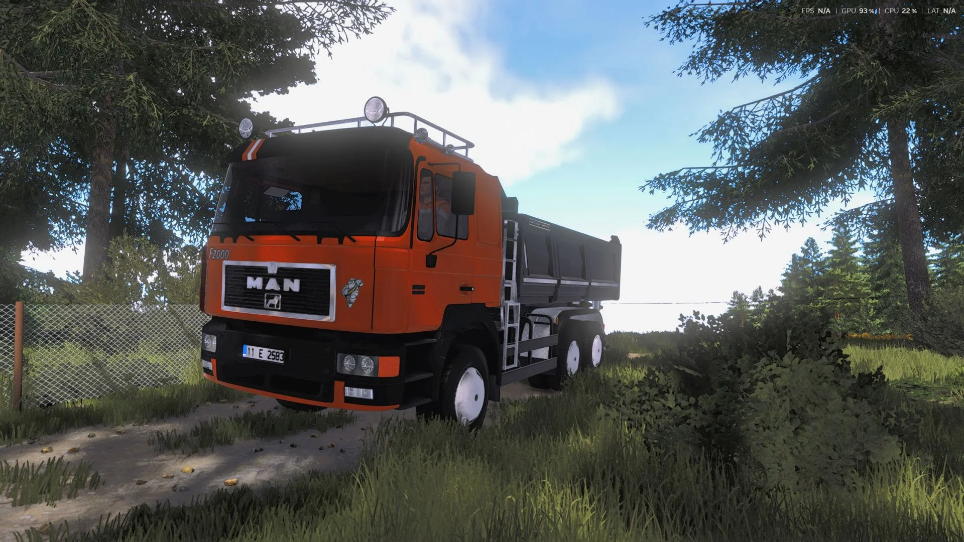 FS25 MAN F2000 / MAN 19.372 V1.1 Vehicles Mod FS25 Mod Free Download