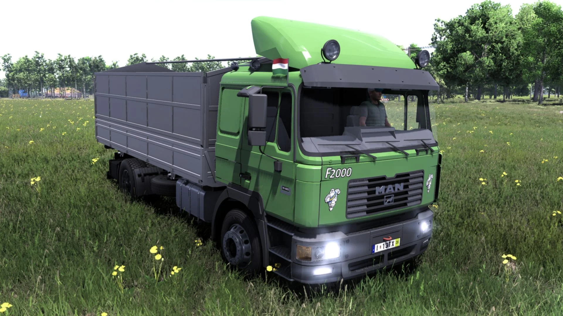 FS25 MAN F2000 V1.1 Vehicles Mod FS25 Mod Free Download