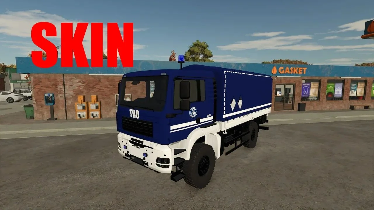 FS25 MAN TGA THO V1.0 Vehicles Mod FS25 Mod Free Download