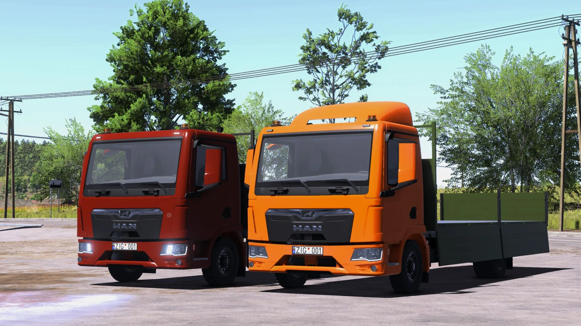 FS25 MAN TGL 12.220 V1.0 Vehicles Mod FS25 Mod Free Download