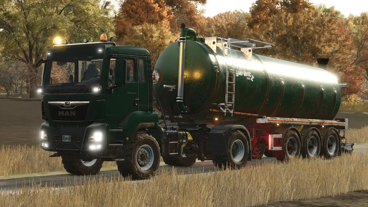 FS25 MAN TGS 18.500 4×4 V1.0 Vehicles Mod FS25 Mod Free Download