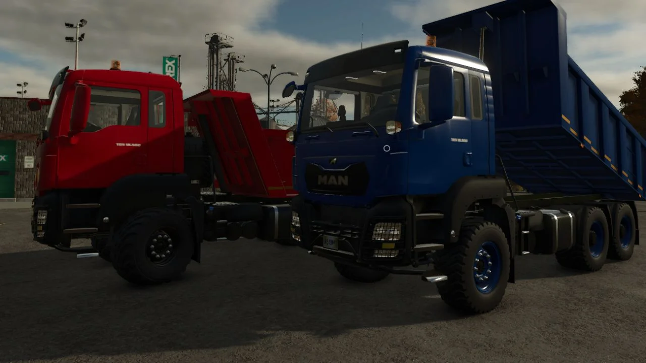 FS25 MAN TGS 6×6 V1.0 Vehicles Mod FS25 Mod Free Download