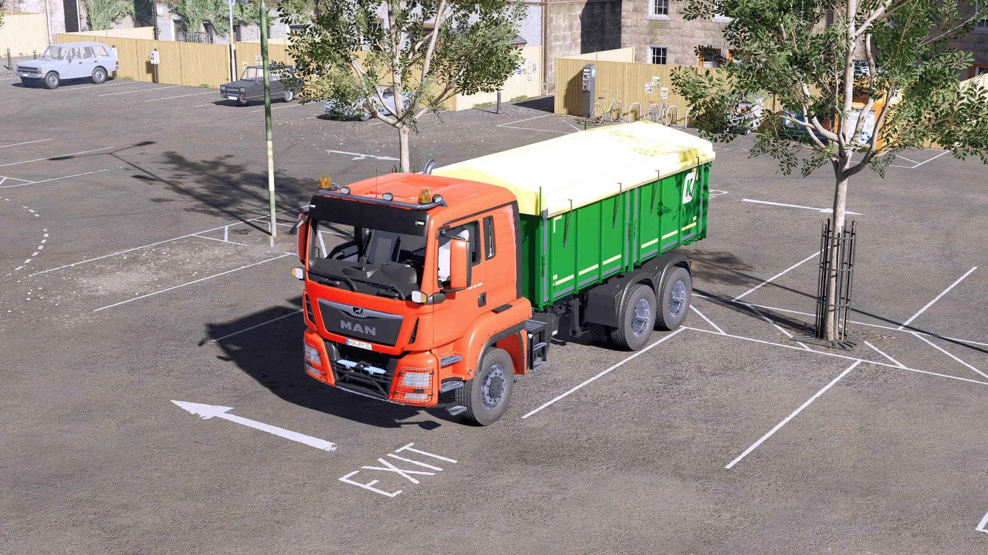 FS25 MAN TGS Agroliner 26500 V1.0 Vehicles Mod FS25 Mod Free Download