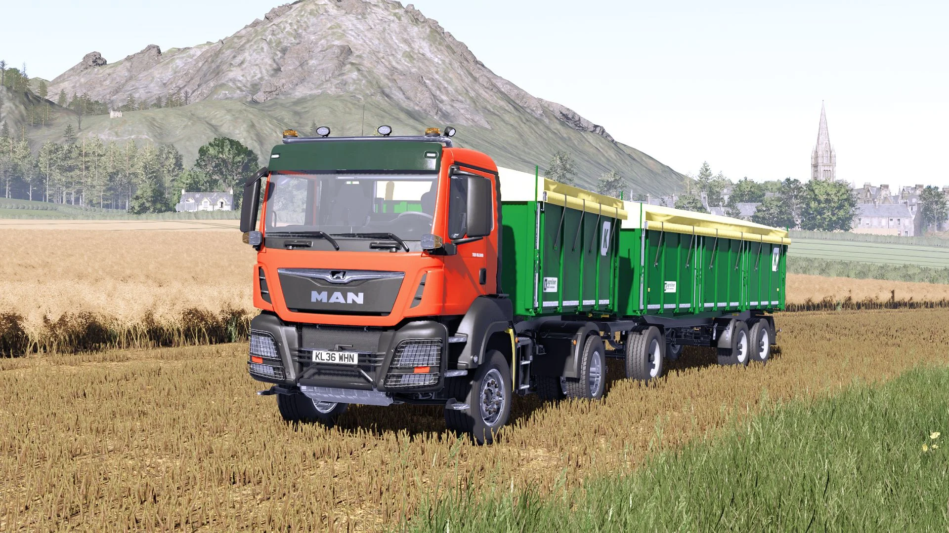 FS25 MAN TGS AgroTruck V1.2.0.1 Vehicles Mod FS25 Mod Free Download