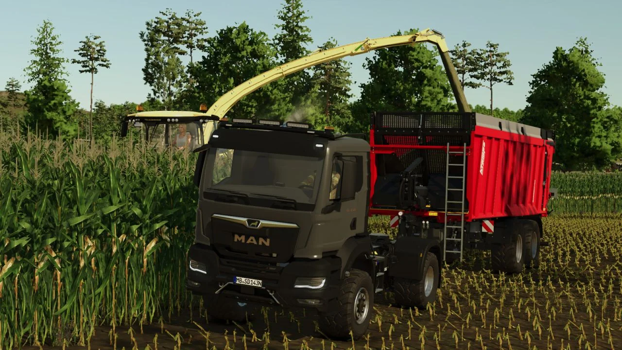 FS25 MAN TGS TG3 Semi Trucks V1.0.0.1 Vehicles Mod FS25 Mod Free Download