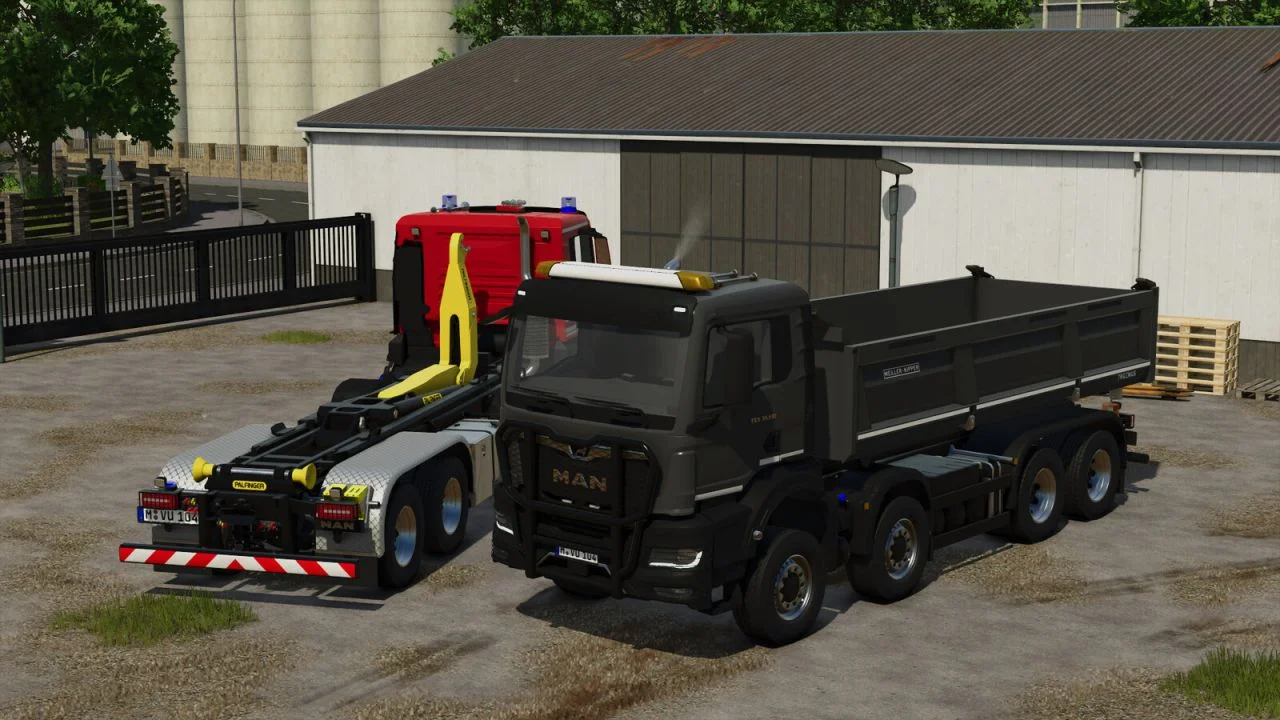 FS25 MAN TGS TG3 Trucks v1.0.0.1 Vehicles Mod FS25 Mod Free Download