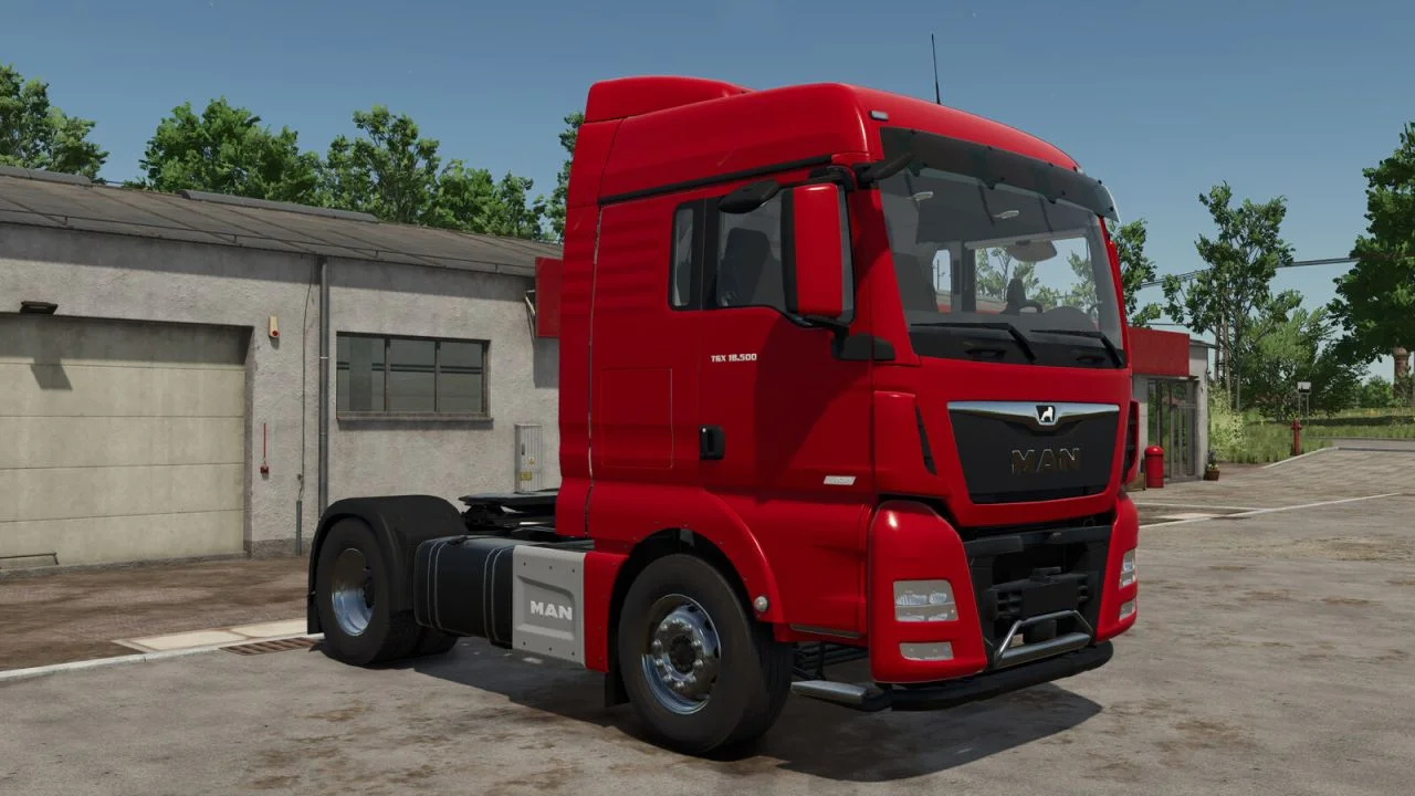 FS25 MAN TGX 18.500 4×2 V1.0 Vehicles Mod FS25 Mod Free Download