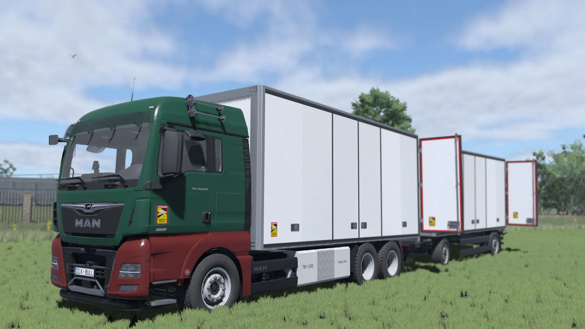 FS25 MAN TGX 26640 Box Pack V1.0 Vehicles Mod FS25 Mod Free Download