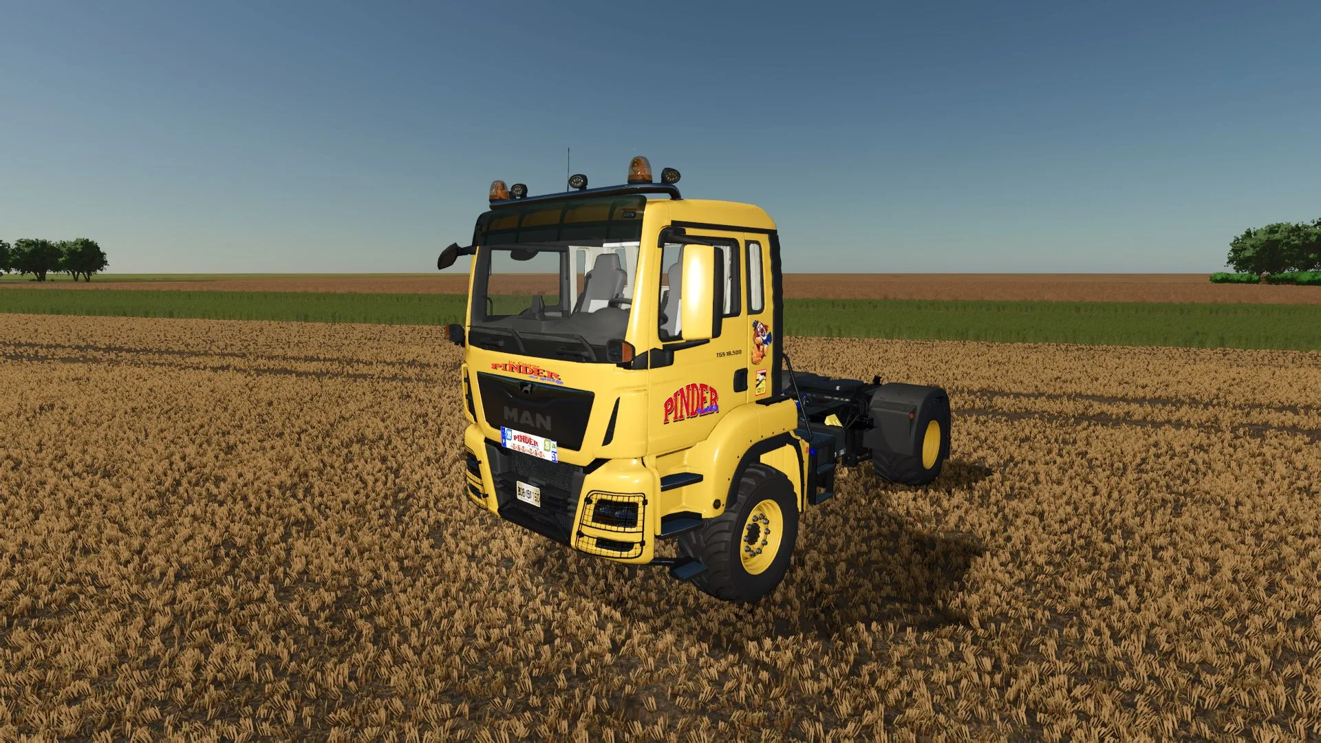 FS25 MAN Truck (Cirque PINDER) V1.0 Vehicles Mod FS25 Mod Free Download