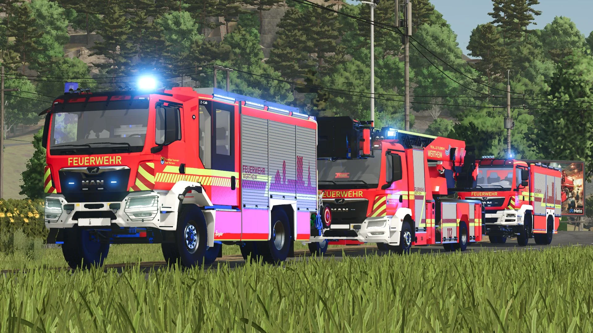 FS25 MAN Ziegler TLF 4000 V1.0.0.3 Vehicles Mod FS25 Mod Free Download