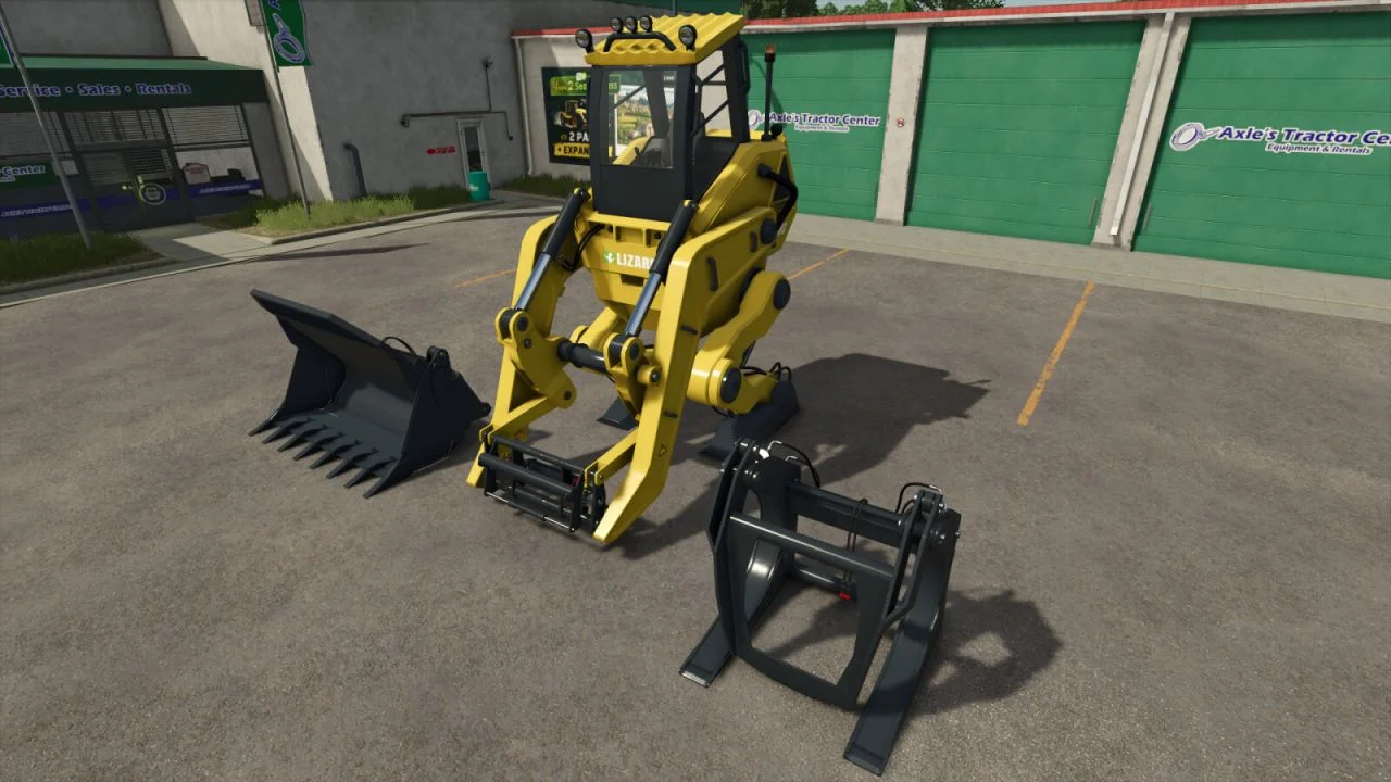 FS25 Mecha Loader V1.0 Vehicles Mod FS25 Mod Free Download