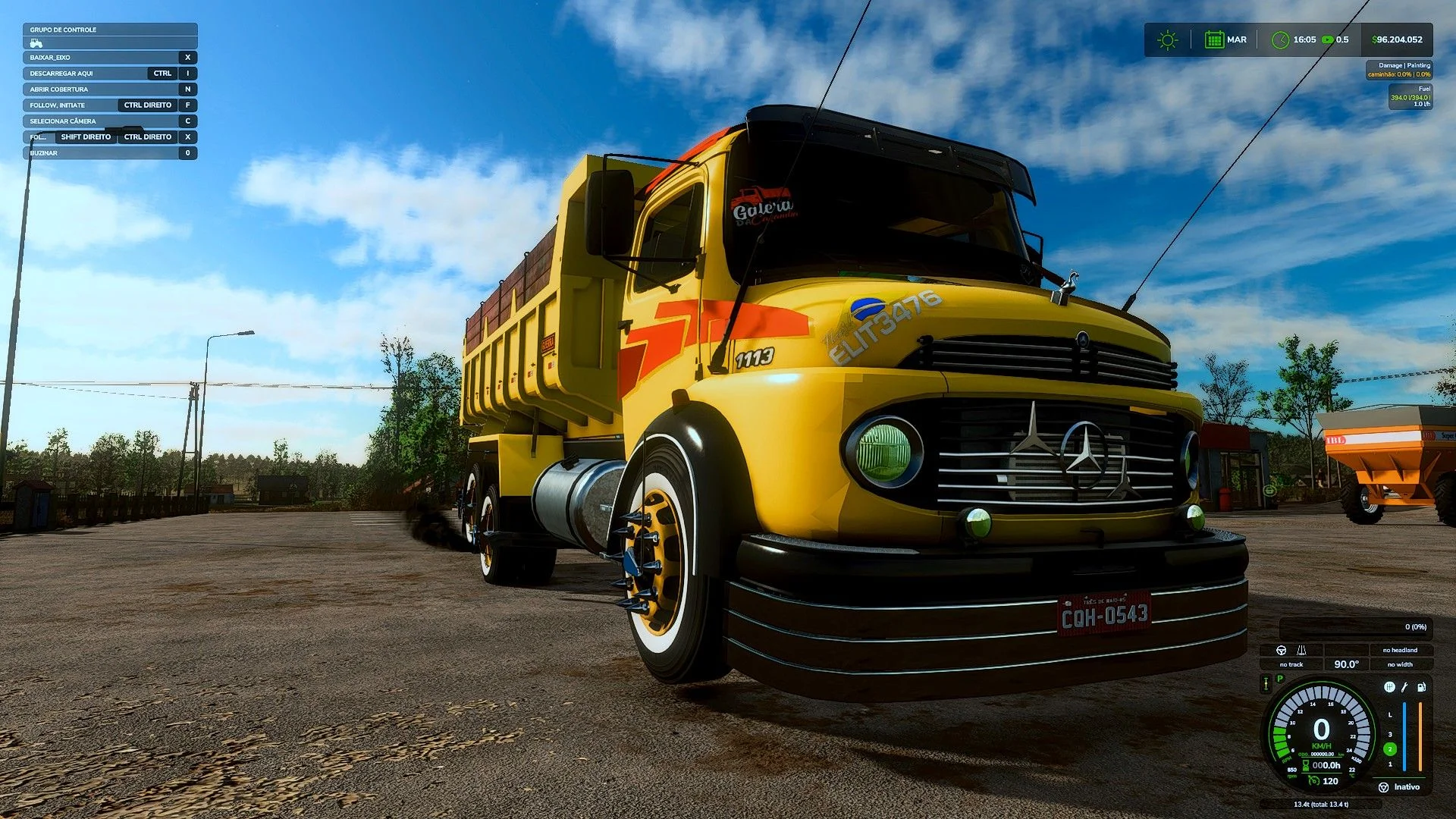 FS25 Mercedes 1113 V1.0 Vehicles Mod FS25 Mod Free Download