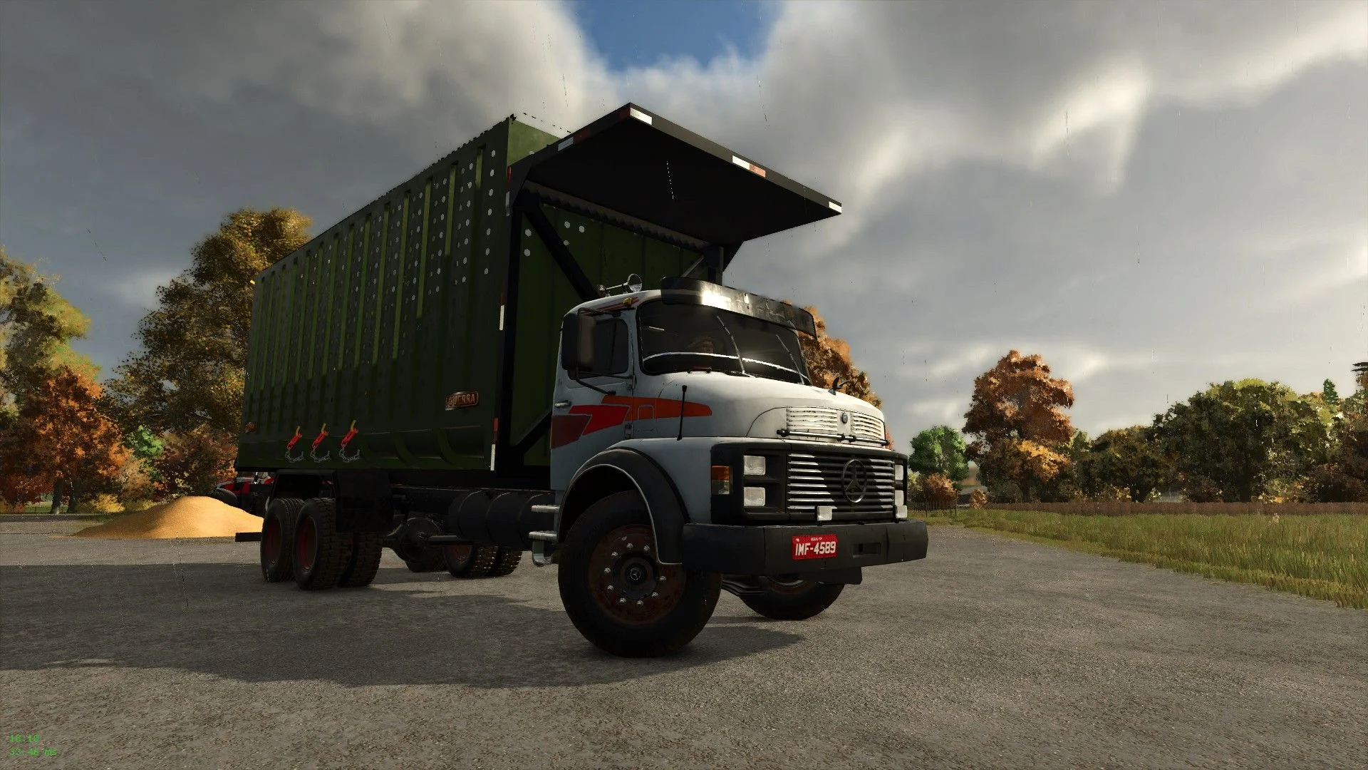 FS25 Mercedes 1313 v1.0 Vehicles Mod FS25 Mod Free Download