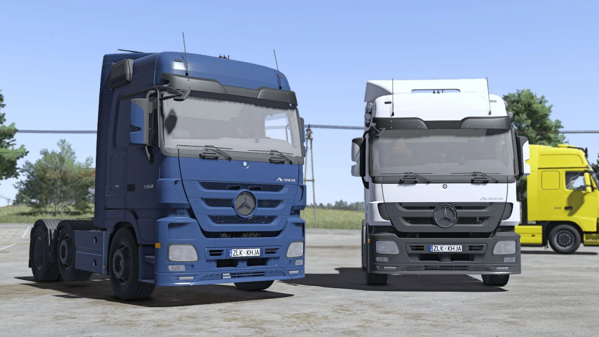 FS25 Mercedes Actros MP3 V1.0 Vehicles Mod FS25 Mod Free Download
