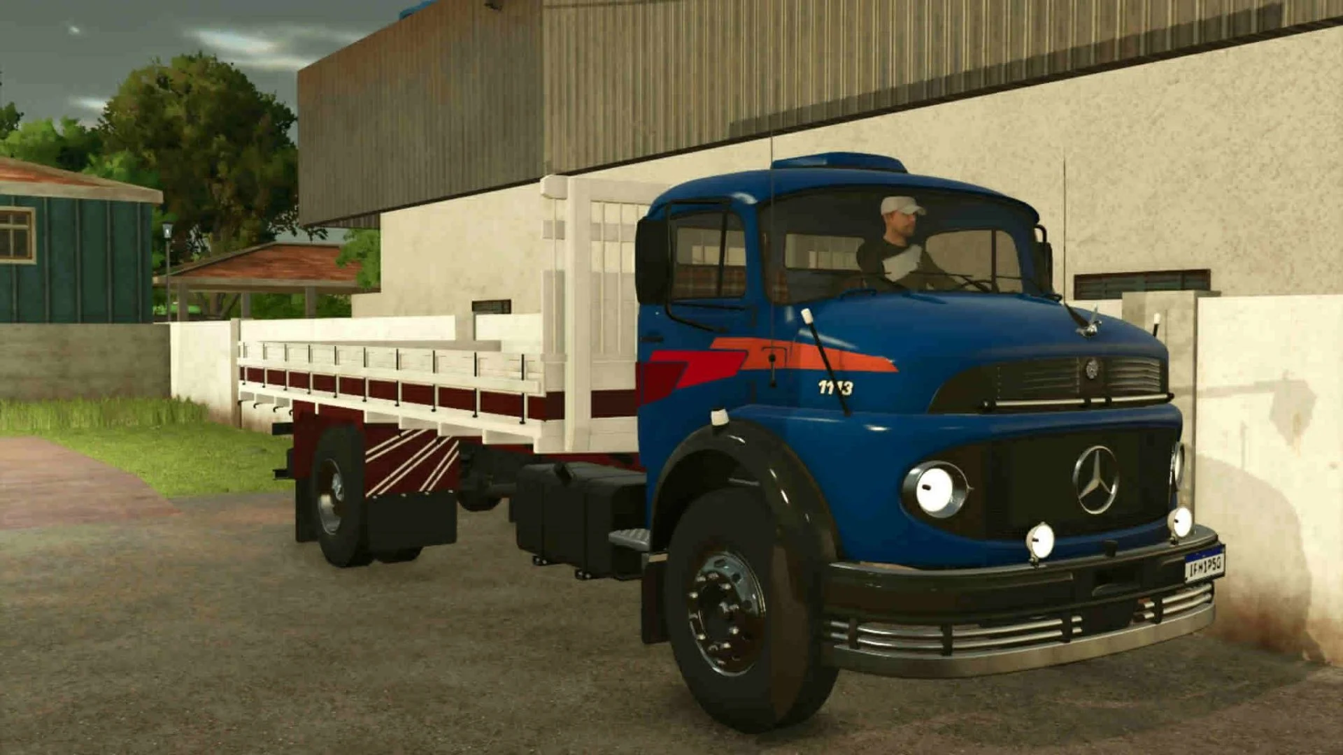 FS25 Mercedes-Benz 2013 + MB 1620 + MB 1113/1313 v1.0 Vehicles Mod FS25 Mod Free Download