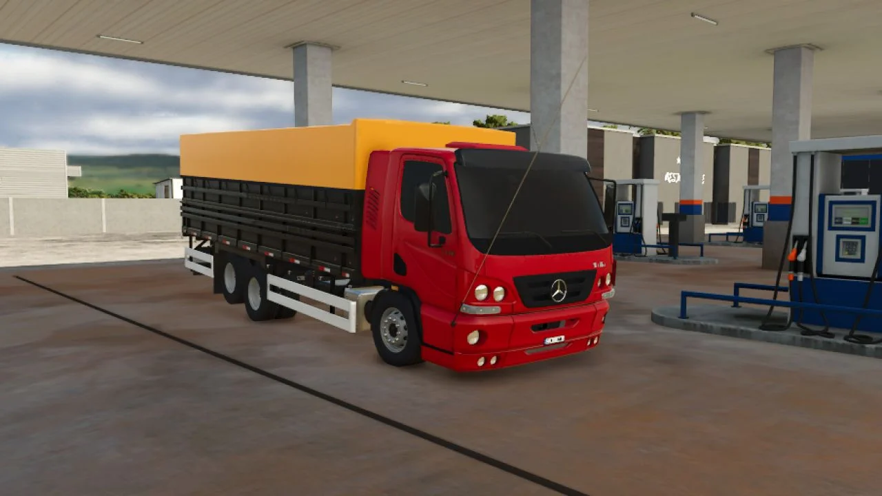 FS25 Mercedes Benz Accelo V1.0 Vehicles Mod FS25 Mod Free Download