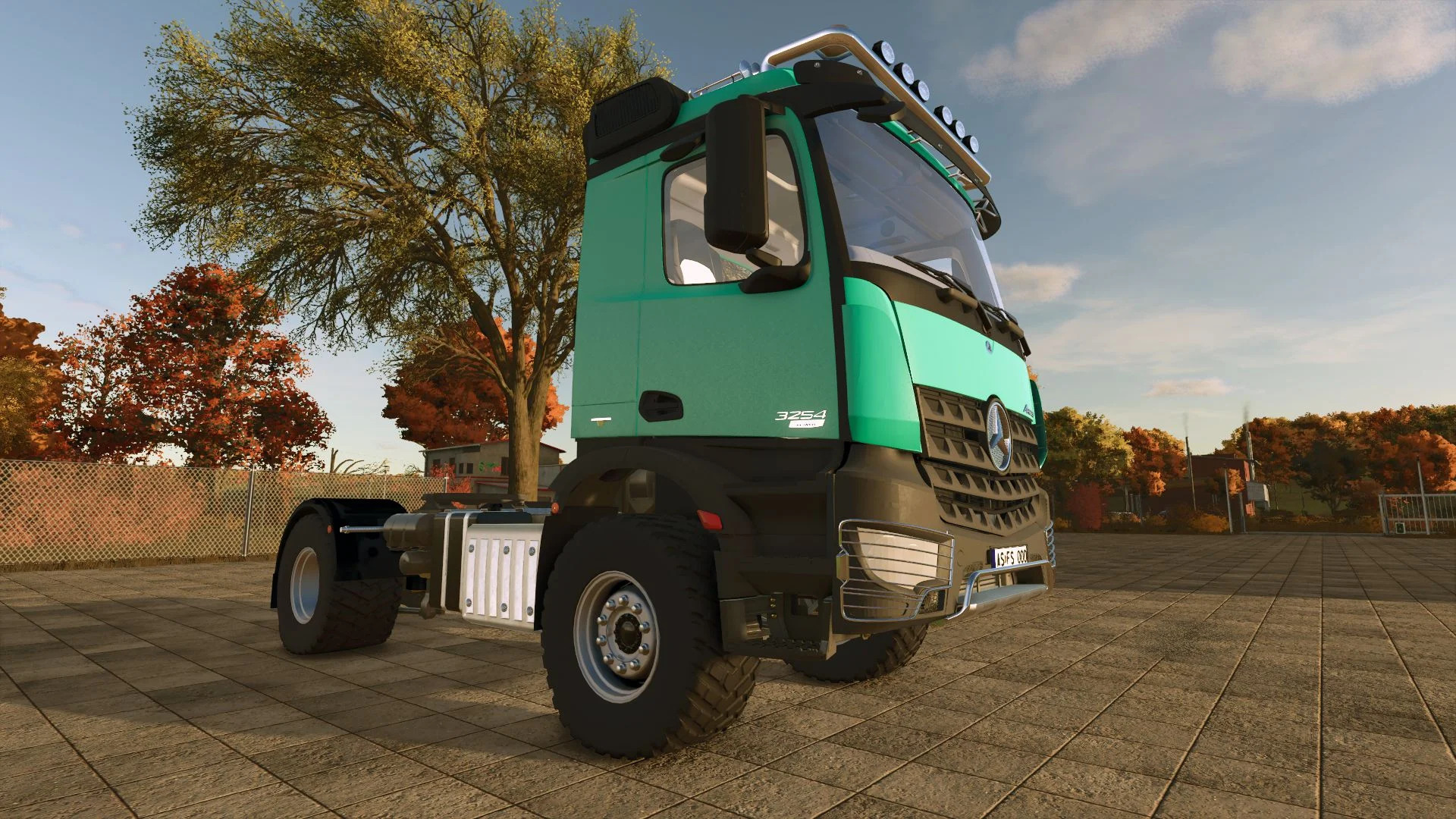 FS25 Mercedes-Benz Arocs Agro-Truck V1.0 Vehicles Mod FS25 Mod Free Download