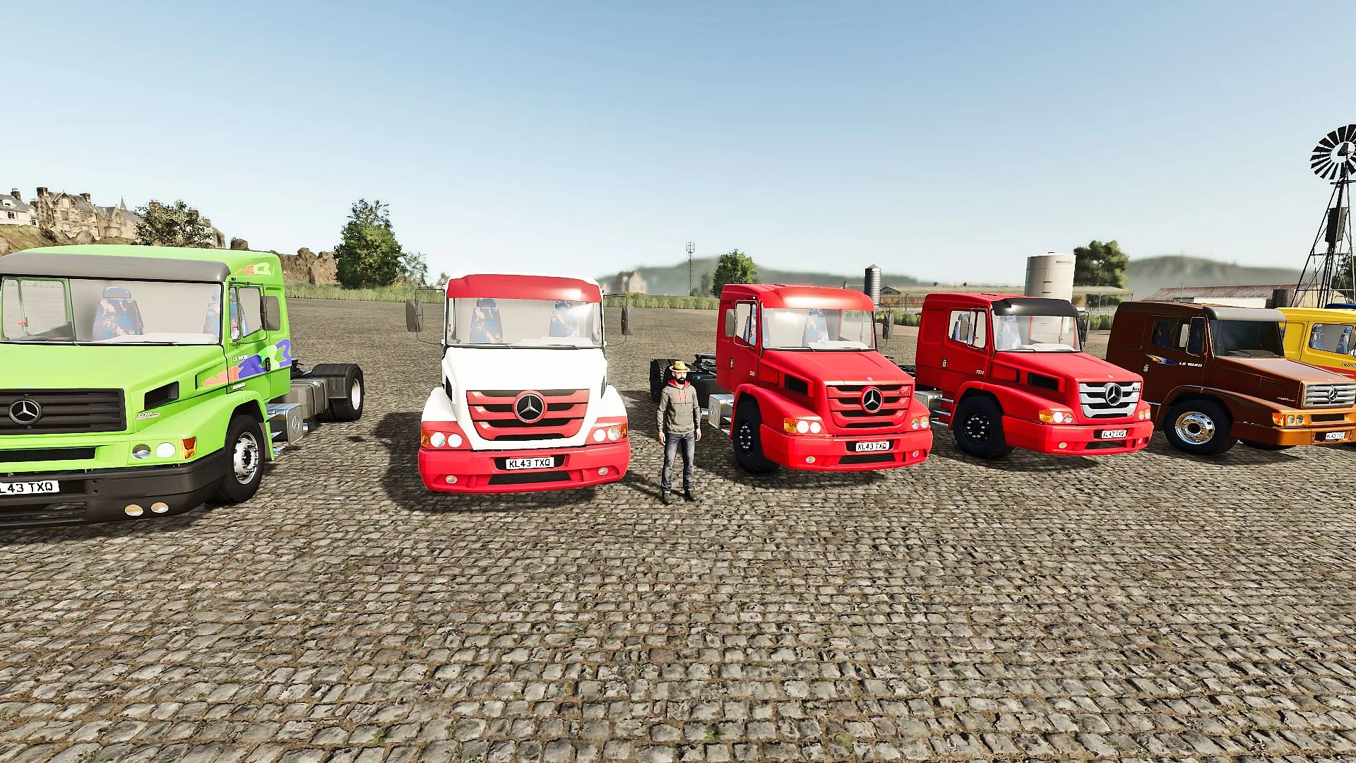FS25 Mercedes Benz ATRON V2.2.2.3 Vehicles Mod FS25 Mod Free Download