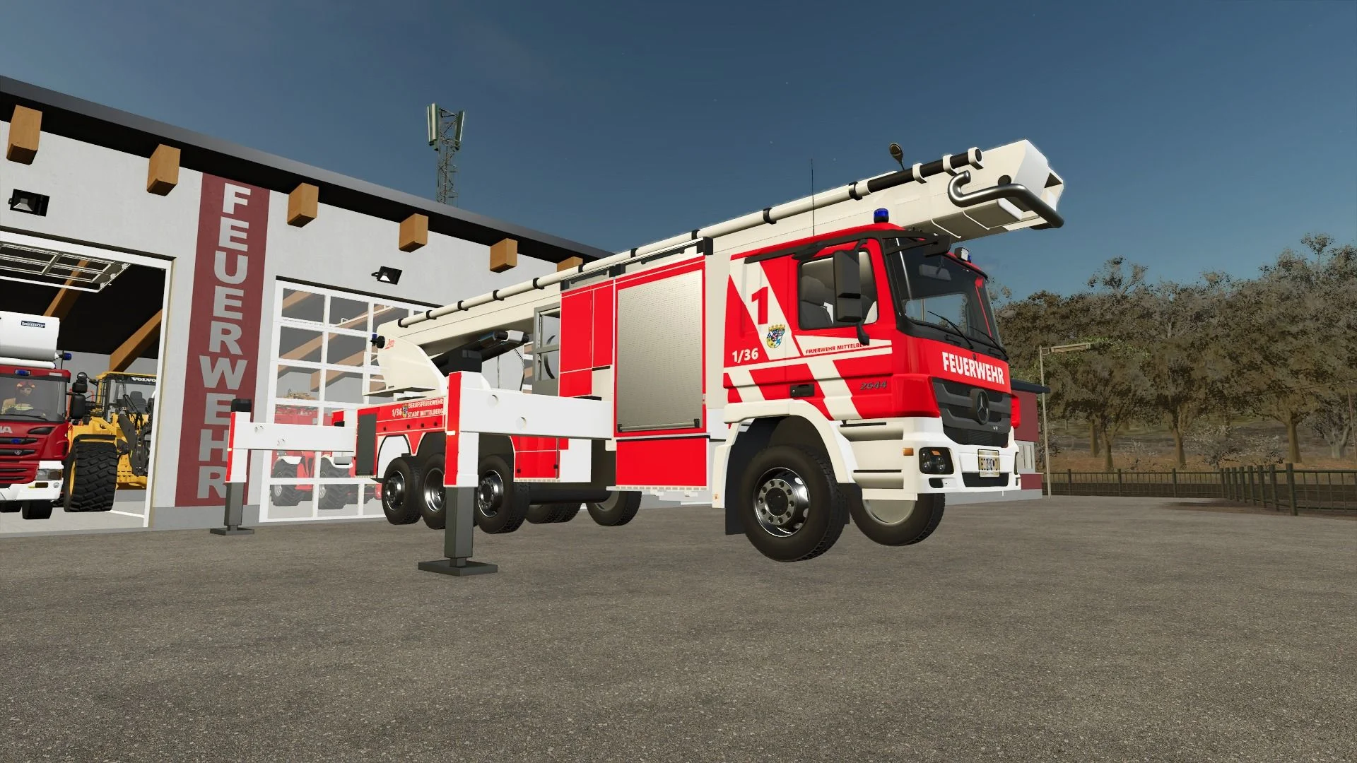 FS25 Mercedes Benz BF Mittelberg V1.0 Vehicles Mod FS25 Mod Free Download