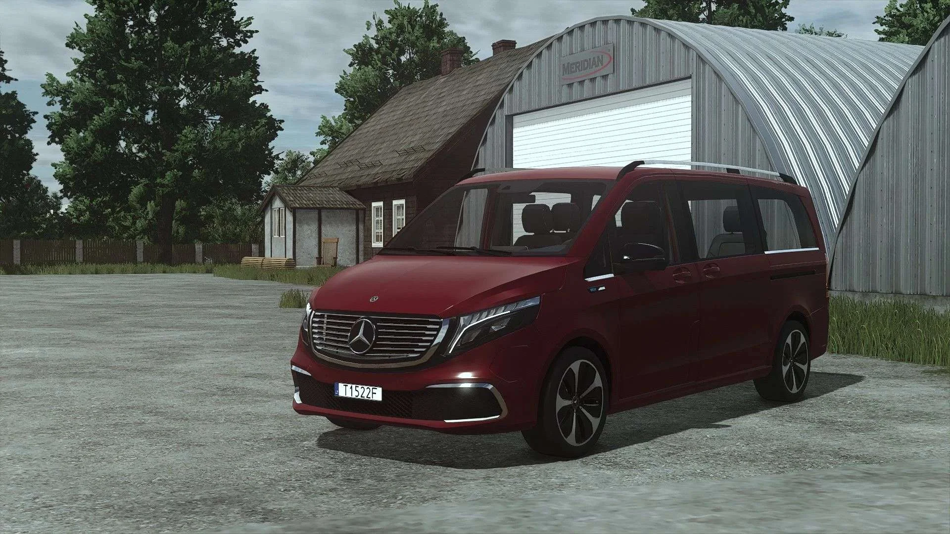 FS25 Mercedes-Benz EQV 2020 v1.0.0.2 Vehicles Mod FS25 Mod Free Download