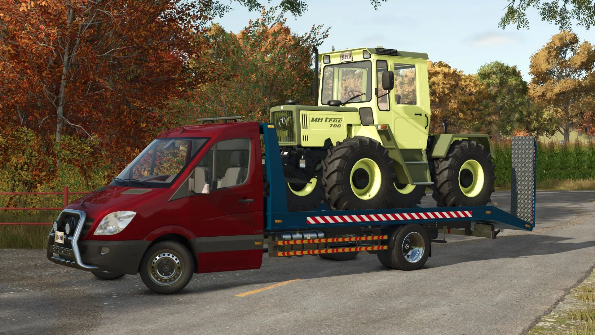 FS25 Mercedes-Benz Sprinter tow truck V1.0.0.1 Vehicles Mod FS25 Mod Free Download