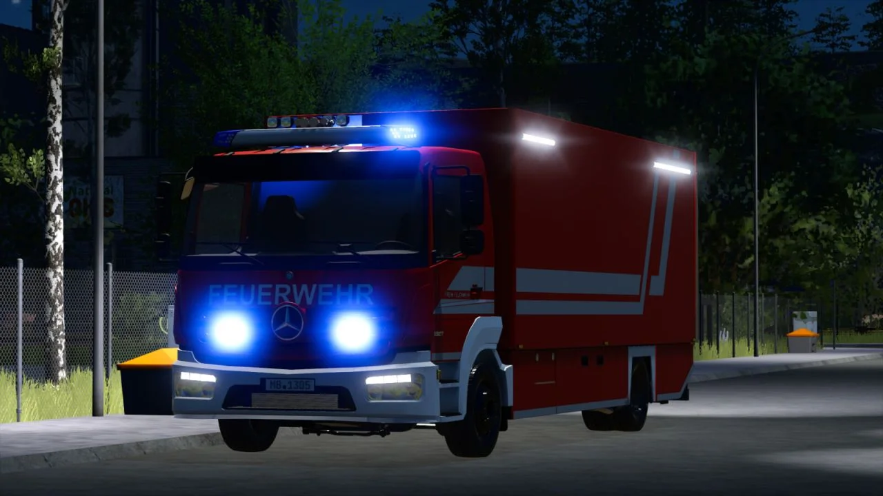 FS25 Mercedes Benz Trucks Logistic Vehicle V1.0.0.1 Vehicles Mod FS25 Mod Free Download