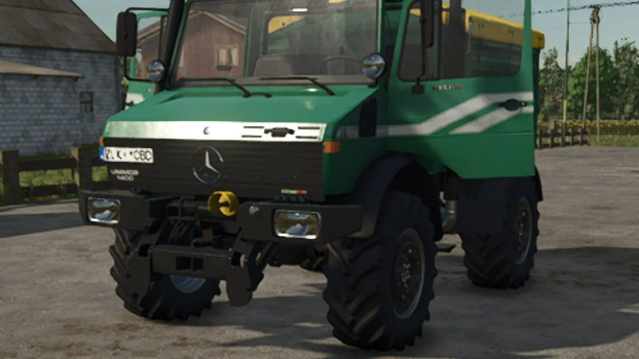 FS25 Mercedes-Benz Unimog U1200, U1400, U1600 V1.1 Vehicles Mod FS25 Mod Free Download