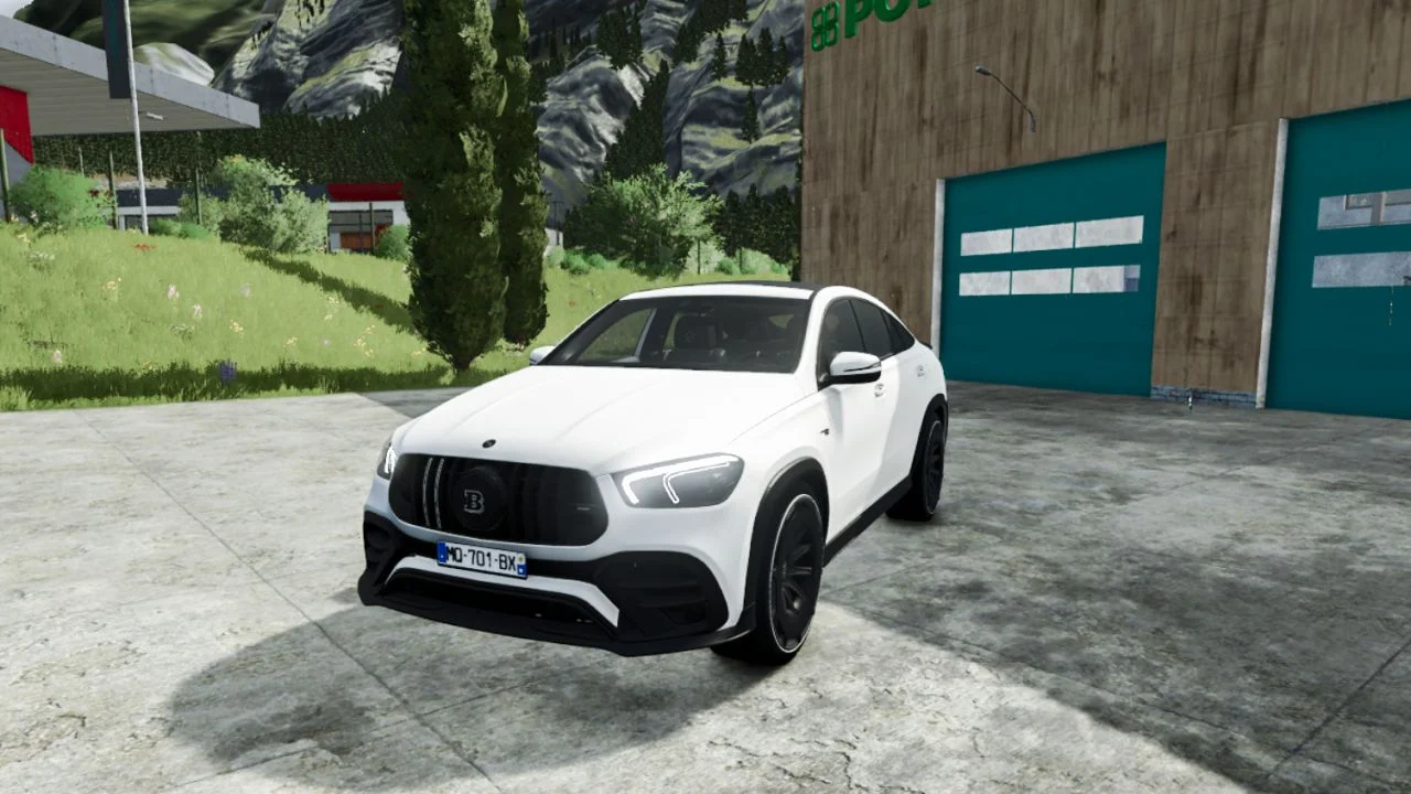 FS25 Mercedes GLE Brabus V1.0 Vehicles Mod FS25 Mod Free Download