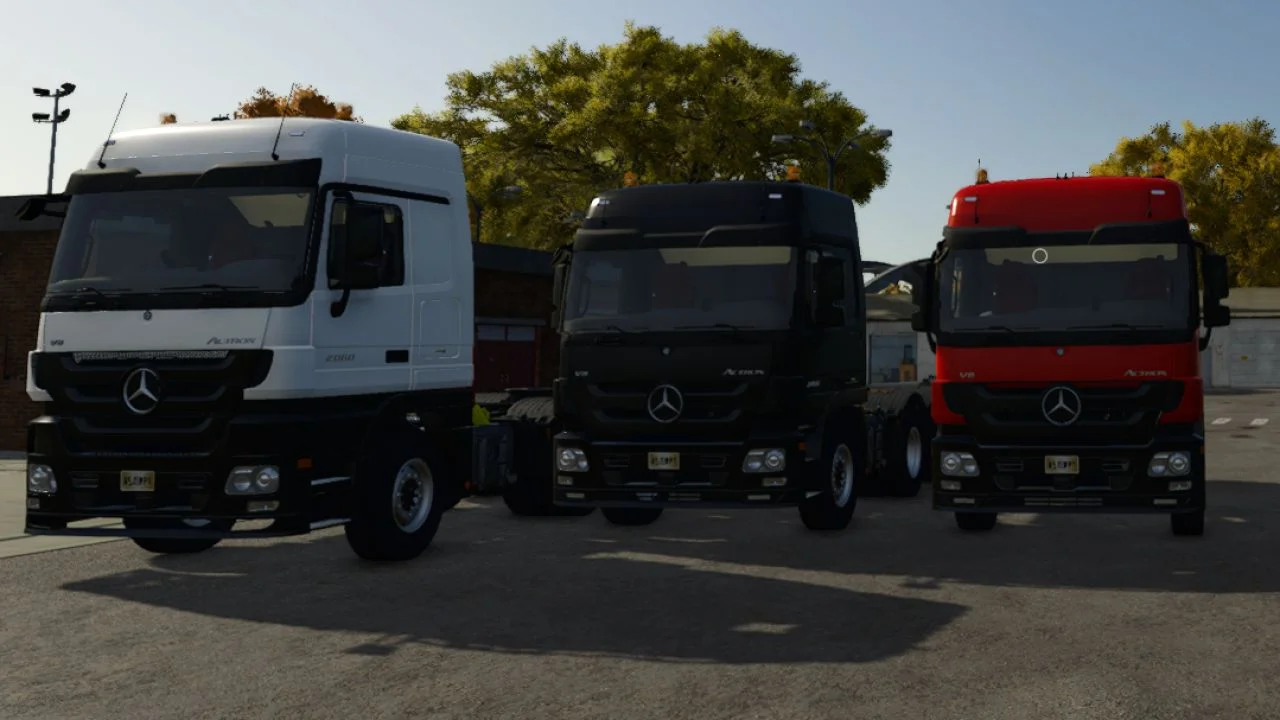 FS25 Mercedes MP3 V1.0 Vehicles Mod FS25 Mod Free Download