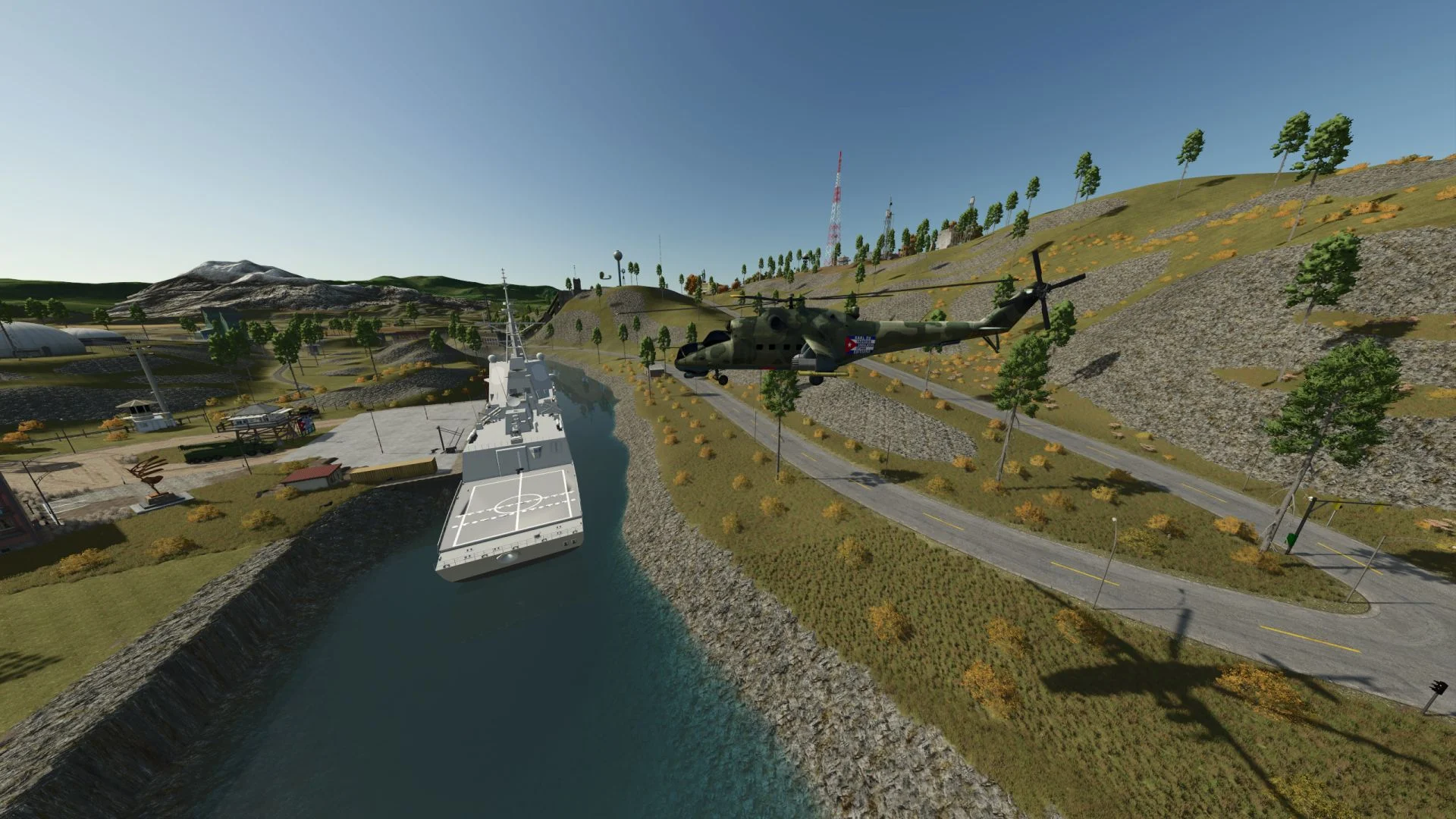FS25 Mil Mi-24 V1.0 Vehicles Mod FS25 Mod Free Download