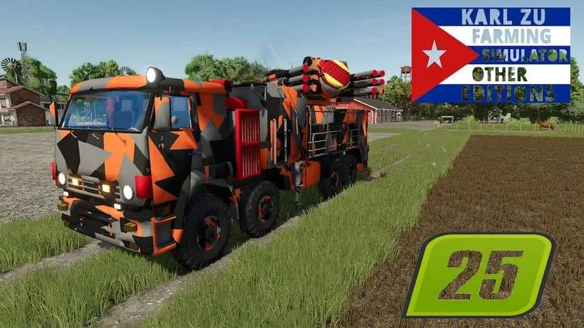 FS25 MILITAR INFANTERIA72 v0.1 Vehicles Mod FS25 Mod Free Download